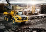 tombereau articulé volvo a25g t4f